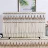 TV Dust Cover Lace TV Curtain Cover Does Not Need To Be Removed When Turning on Home Decoration LCD TV Protective Towel