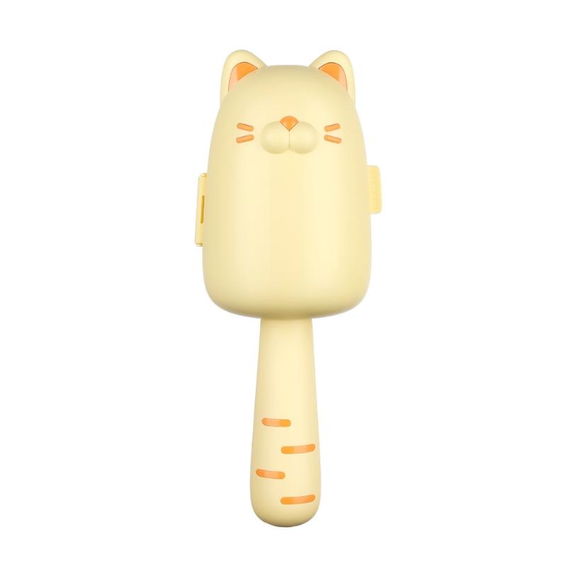 /Cute Cat Shape Hair Remover Roller Tearable Adhesive Paper Dust Removal Roller For Clothes Pets Home Sticky Hair Cleaning Brush