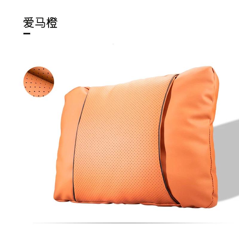 Car Headrest Comfortable Anti-fatigue Lumbar Cushion Suitable for Mercedes-Benz Seats Tesla Maybach BMW Interior Accessories New