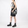 New MLB Monogram Collection Polyester Combo Bag, Camera Bag, Crossbody Bag, Shoulder Bag Unisex Black 3ACRM012N-50BKS