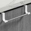 New Multi-purpose Towel Rod Punch-free Rag Hanger Towel Storage Organizer Towel Storage Bar Door Hanging Towel Racks