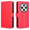 Flip Case for Xiaomi Redmi 14C / Xiaomi Poco C75, Crazy Horse Wallet, Red
