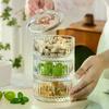 1 Stück Elegante Glas Eis Dessertbecher mit Deckel - Perfekt für Pudding, Joghurt und Eis - Ideal für den Heim- und Gewerbegebrauch