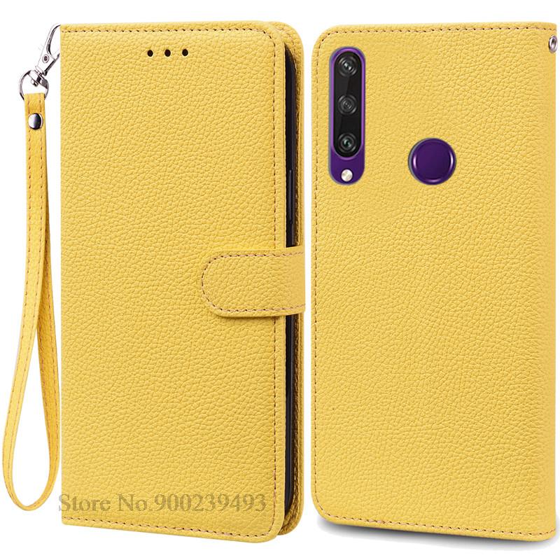 Pro pouzdro Huawei Y6P Kožené peněženkové vyklápěcí pouzdro Pro pouzdro Huawei Y6p MED-LX9N Měkký plný kryt Coque Fundas pro pouzdro Huawei Y6P