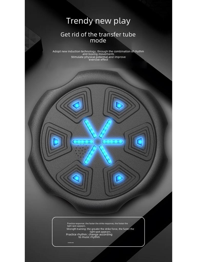 Bluetooth Smart Music Boxing Wall Target for Home Training