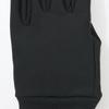 MUJI Windproof Jersey Touchscreen Gloves Unisex Adult Outdoor Winter Warm Mittens Grip Palm Black Size L