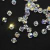 DIY Jewelry 5328 AB White Austrian Crystal Rhombus Beads for Bracelets & Necklaces