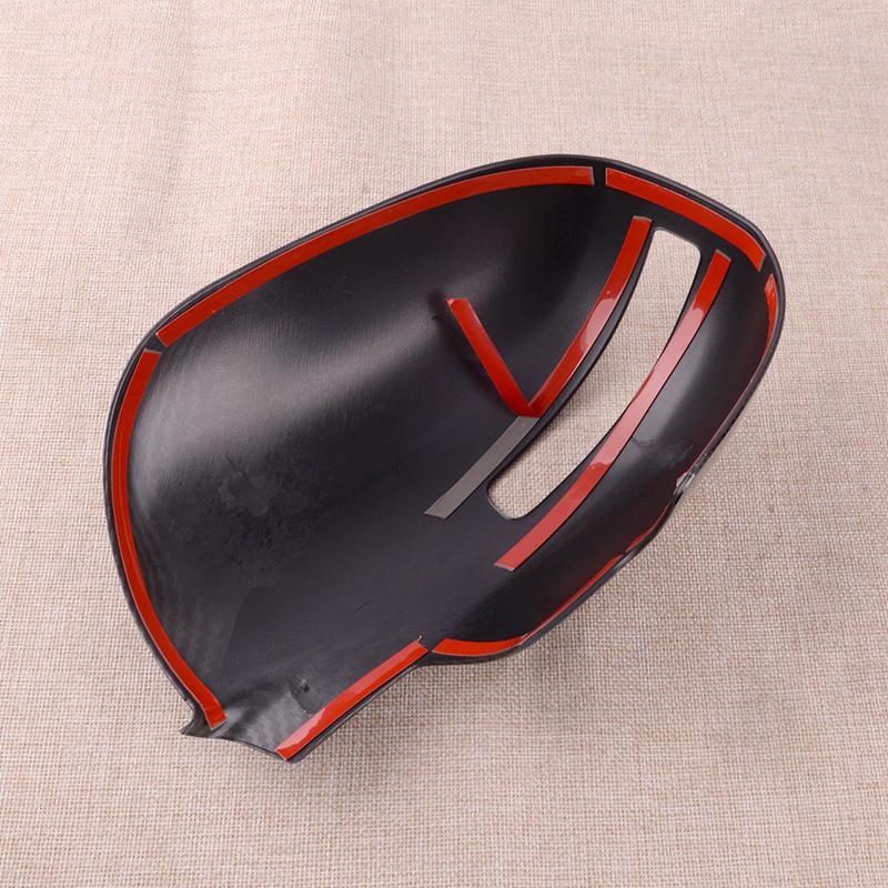 

1 Pair Rearview Side Mirror Guard Cover Trim Fit For Mitsubishi Outlander SUV 2010 2011 2012 2013 2014 2015 2016 2017 2018-