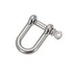Lixada 10 PCS U Shape Anchor Shackle Outdoor Rope Paracord Bracelet Buckle Stainless Steel