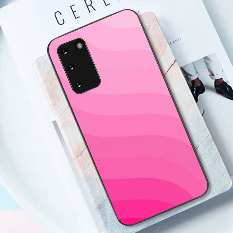 PINK LOVE PINK Phone Case for Samsung S10 21 20 9 8 Plus Lite S20 UlTRA 7edge