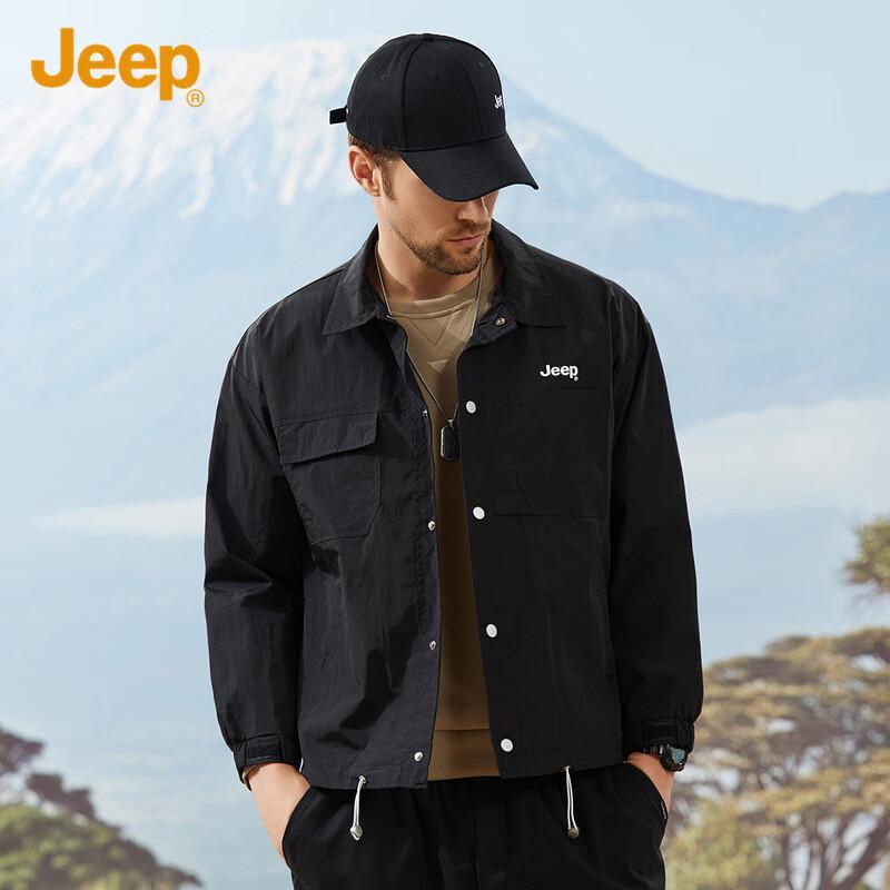 

JEEP Men s Casual Lapel Work Jacket 3XL