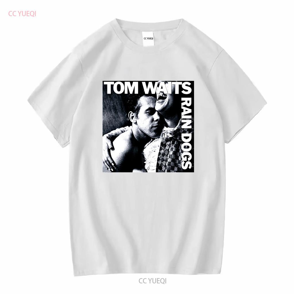 Tom Waits Rain Dogs Album 9 White T Shirt Vintage Gift For S 3xl Long Or Short Sleeves Vintage Washed Unisex