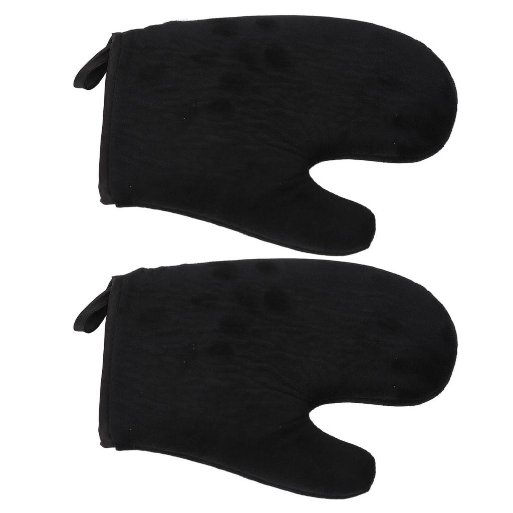 Self Tanning Mitt Applicator Soft Flocking Tanning Cream Lotion Oil Application Gloves