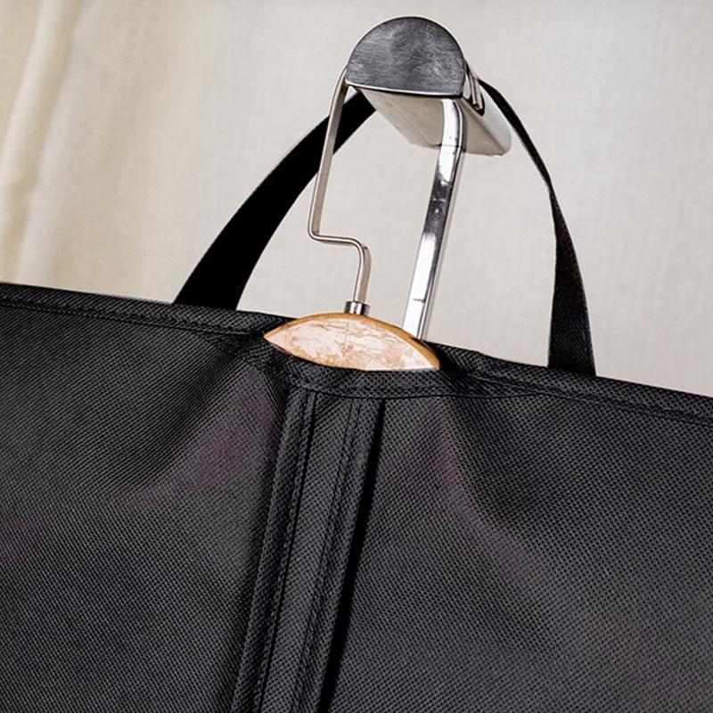 Clothing Dust Cover Non-Woven Home Moisture-Proof Wardrobe Hanging Clothes Storage Bag Suit Dress Clothes Dust Cover