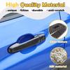Car Exterior Door Handle Cover Trim Compatible with Subaru WRX 2021-2023, Sedan Side Smart Door Handle Cover Trim, ABS Plastic Carbon Fiber Pattern