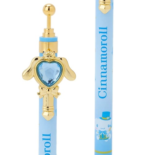 Sanrio Ballpoint Pen with Stone (I'll Make You Like It Even More) Cinnamoroll Ink Color: Black 682667