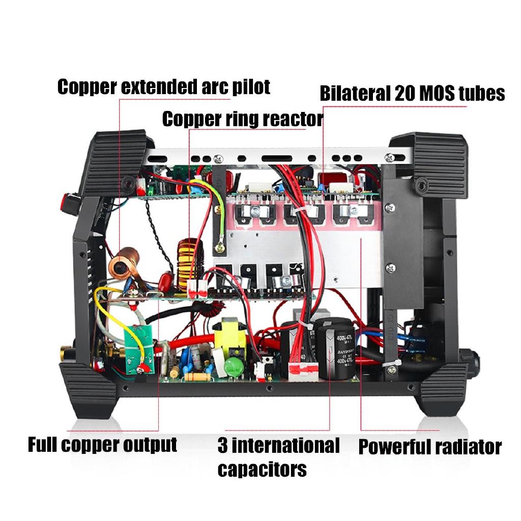20-250A Handheld Mini Electric Welder TIG/ARC Electric Welding Machine IGBT Inverter For Welding Work 220V 2IN1