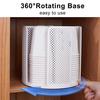 360 Rotation Storage Rack 4-Gird Disposable Cup And Lid Holder Coffee Cup Storage Dispenser Desktop Cup Organizers For Kitchen