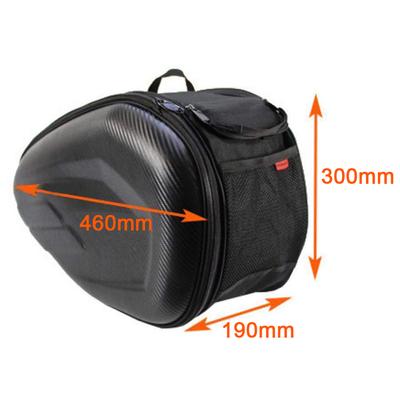 Borsa laterale per moto Borsa laterale per ciclismo Organizzatore di stoccaggio posteriore universale 36-58L con copertura impermeabile