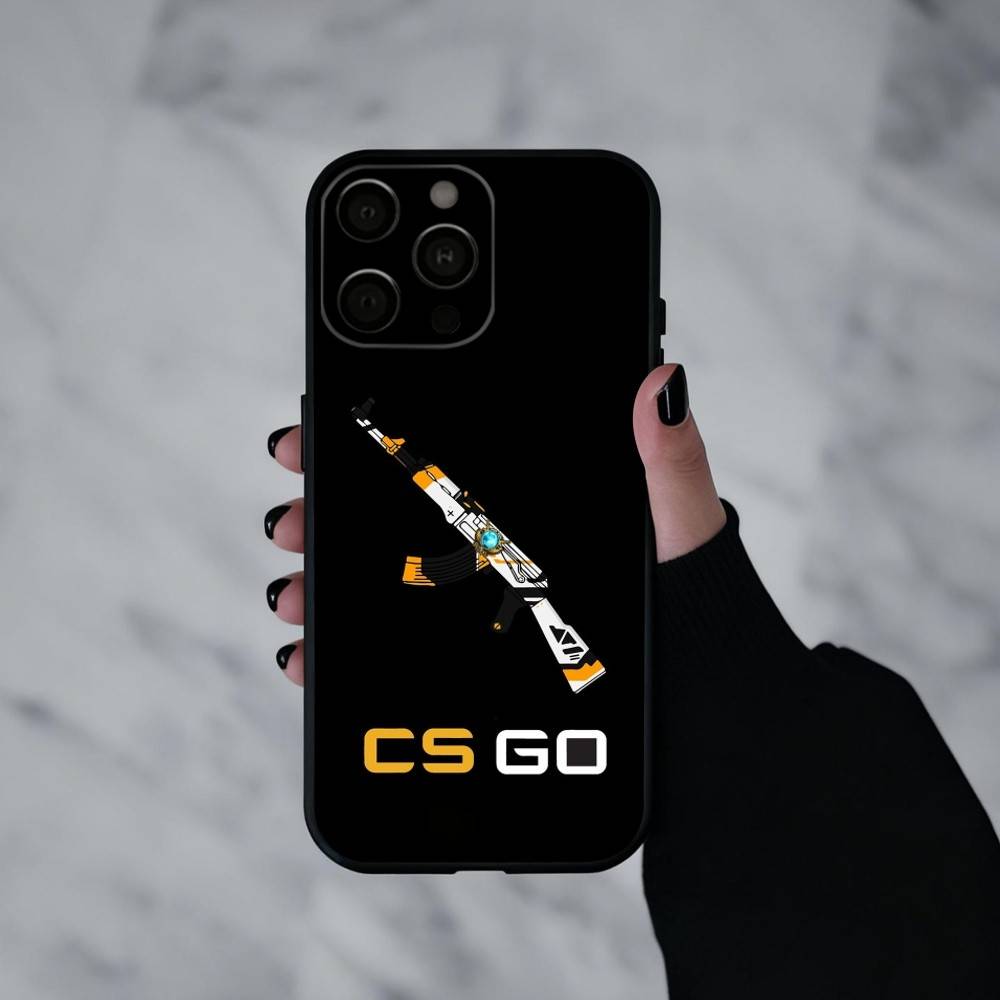G-Game CS2 C-Counter S-S-Strikes Phone Case For iPhone 17pro, 16,15,14,13,12,11 X XR Plus,Others Soft Black Cover