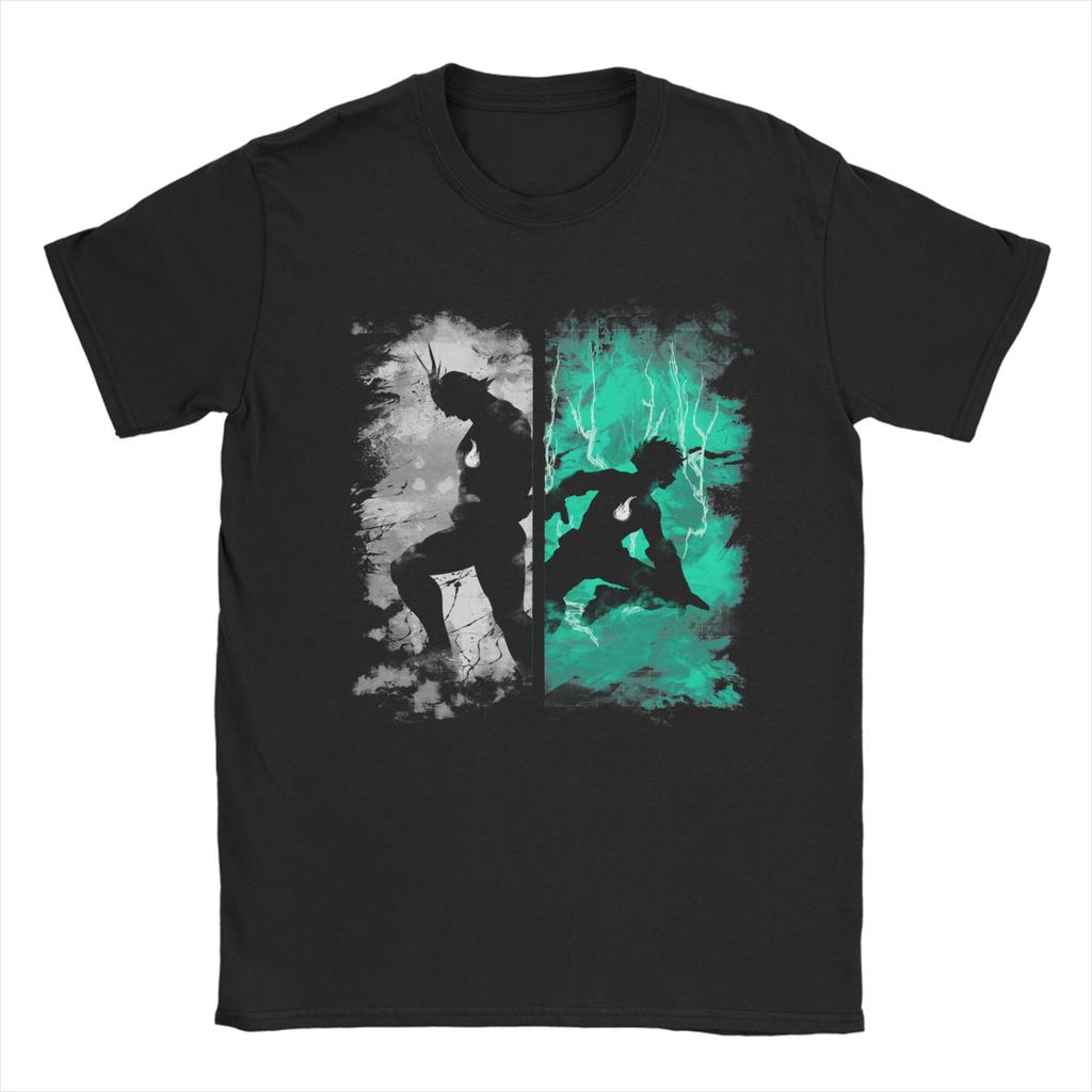 My Hero Academia Plus Ultra Gym T Shirts Men Women Pure Cotton Novelty T-Shirts Crew Neck  Tees Short Sleeve Clothes Printed