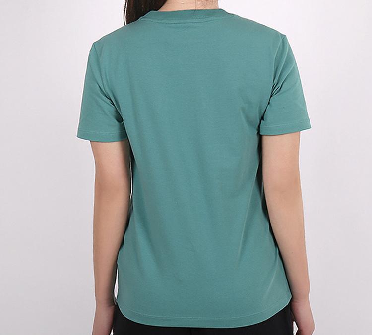 Adidas Originals Set in Sleeve T Shirt Women's Future Aqua Green FM3300