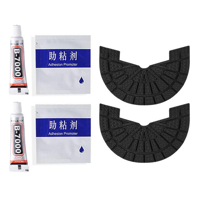 Rubber Shoe Sole Protector for Sneakers Heel Anti-Slip Sole Protection for Sports Shoes Repair Soles Stickers Witth Strong Glue