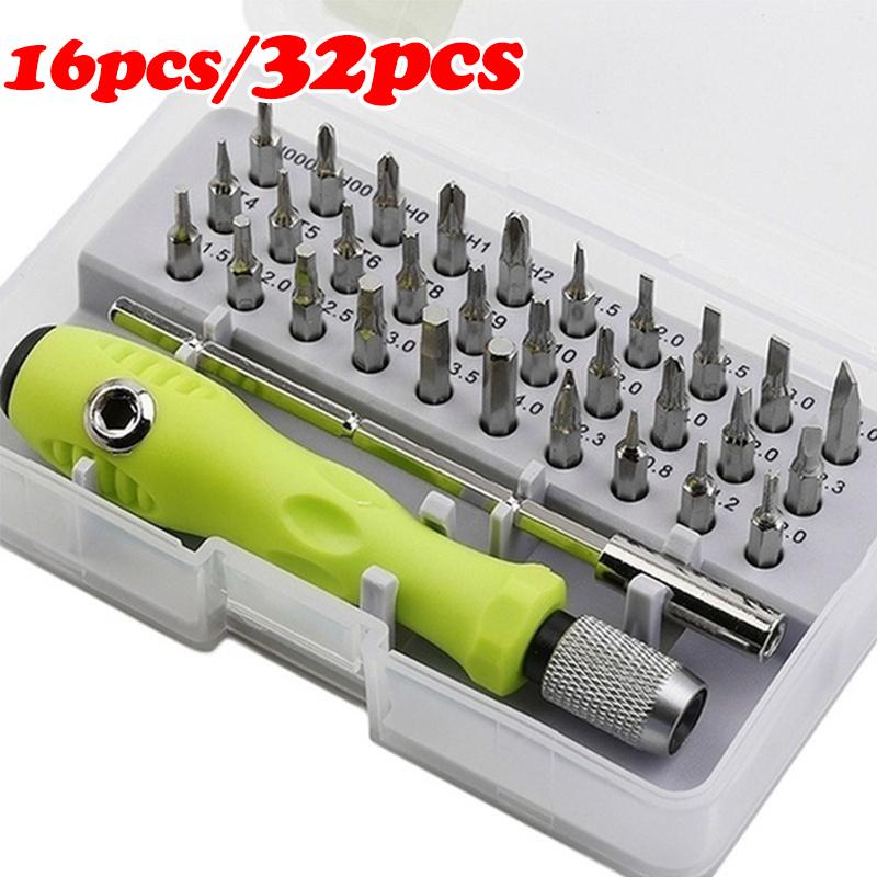 Tool Repair 32 In 1 Screwdriver Set Precision Mini Magnetic Screwdriver Bits Kit Mobile Phone Computer Repair Disassembly Tool