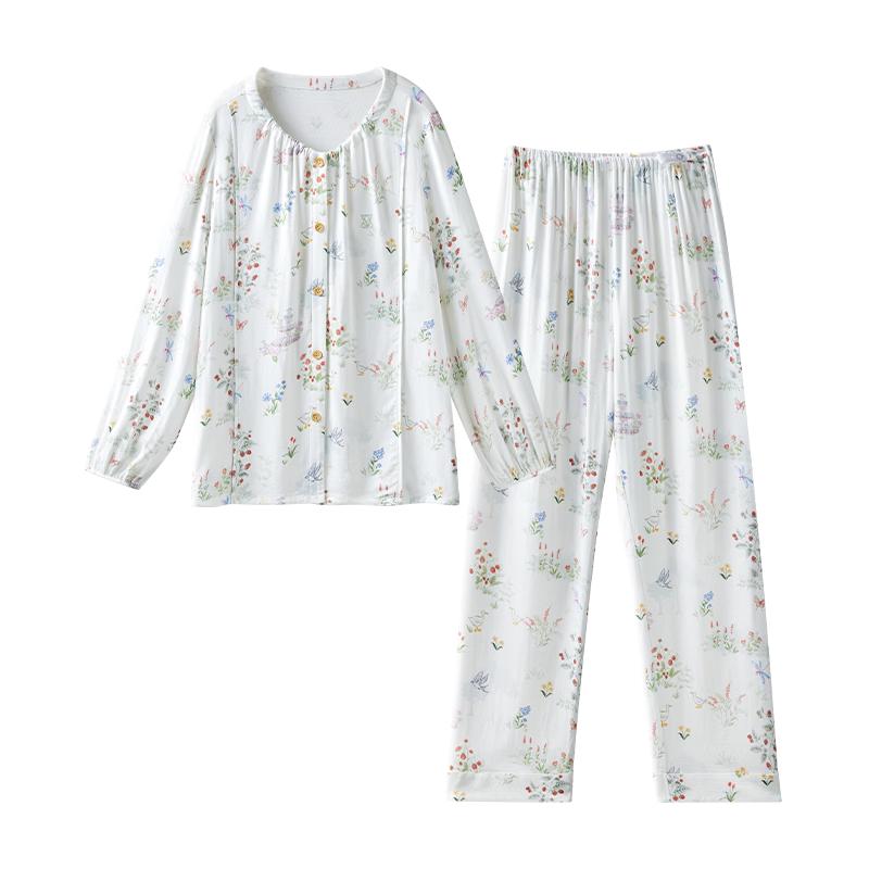 EMXEE Conjuntos de Pijama para Maternidade e Amamentação