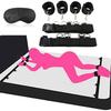 Bed Restraints Sex Tie Down Straps Bondaged Tie Downs Kit Women Sweater | Sex Hand Cuff Bracelets Thigh Wrist and Ankle Restraints for Grownups