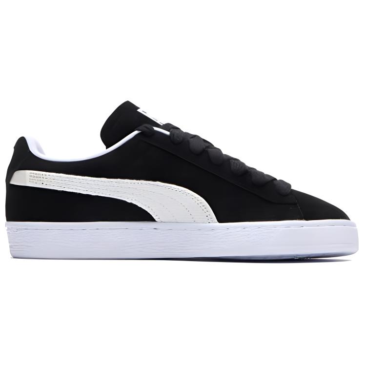 New PUMA Suede Forever Dance Low Top Skateboard Shoes Unisex Black 399103-01