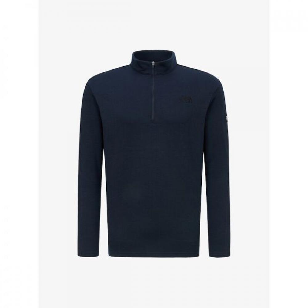 

The North Face The North Face Basodino Long Sleeve Zip Tee Nt7lq53c Nav 100