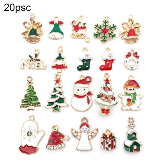 Shiny Pendant Ornament Attractive Multicolor Stylish Adorable Christmas Style Pendant Decor MIT