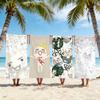 Cute Toro Inoue Cat Towel Beach Shower Bath Travel Lightweight Skin Friendly for Pool Camping Cruise Summer