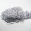 10Meters Fluffy Turkey Feathers Trim Fringe Ribbon Marabou Feather On Tape Fringes Sewing Trimmings DIY Clothes Dress Decoration