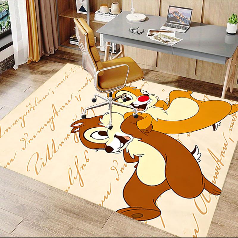Chip Dale Adventure Carpet For Playroom Bedroom Living Room Sofa Home Decorkids Game Area Rug Nonslip Floor Mat