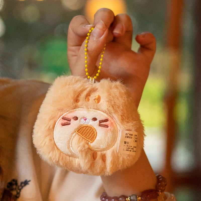 Cheese Bear Cat Brown Gingerbread Capybara Biscuit Super Soft Baby Snacks Dessert Party Toys Animals Christmas Birthday Present