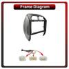2Din Android Car-Play Car Radio,Toyota RAV4 2003-2005,Multimedia Player Head Unit Stereo GPS Navigation BT WIFI,2+32GB
