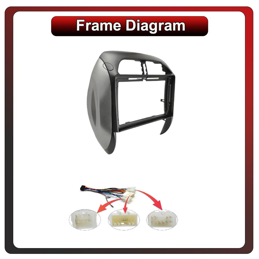 2Din Android Car-Play Car Radio,Toyota RAV4 2003-2005,Multimedia Player Head Unit Stereo GPS Navigation BT WIFI,2+32GB
