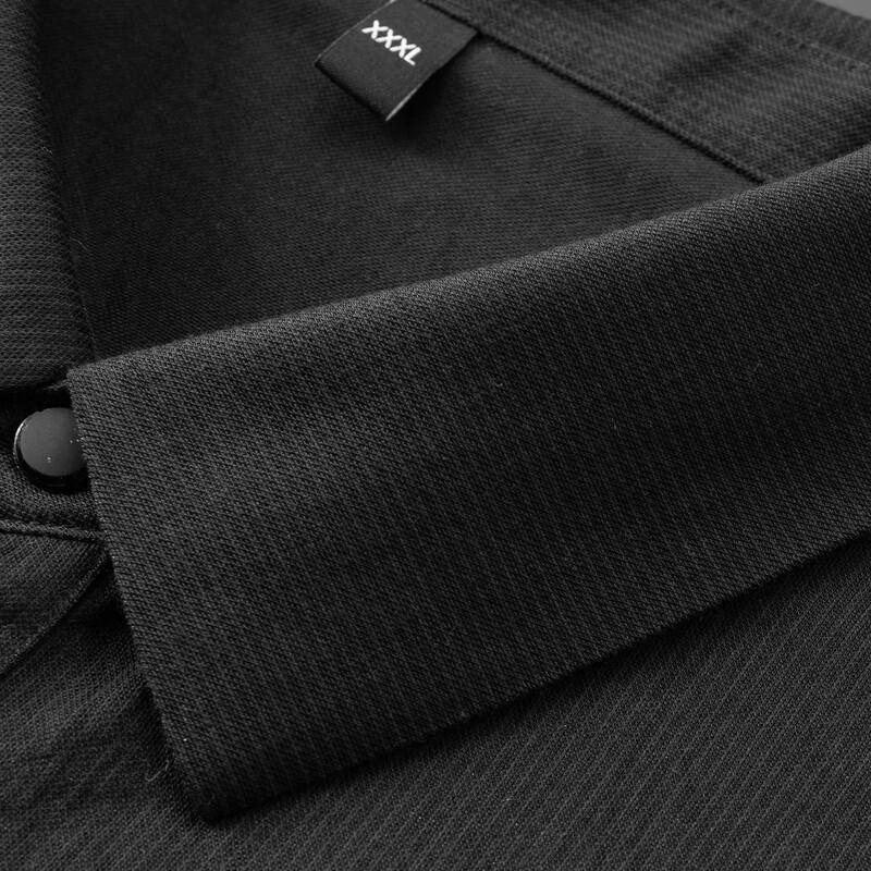 Herren Plus Size Freizeit Kurzarm Poloshirt