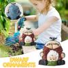 Charming Handstand Gnome Statue Featuring Funny Welcome Design For Your Garden
