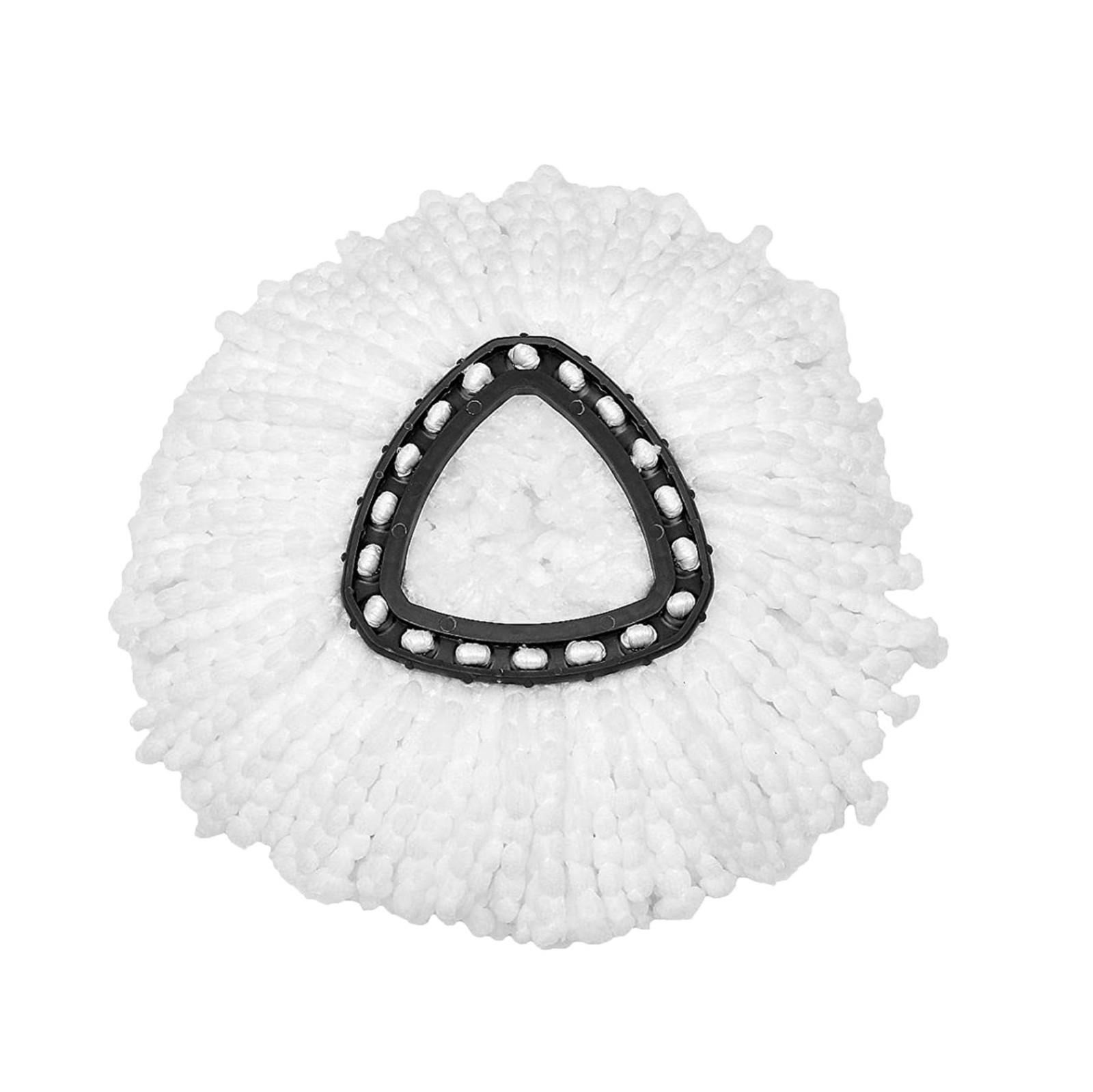 

12 частей замены головки хлопчатобумажной пряжи швабры с вращающейся головкой хлопчатобумажной пряжи One Size