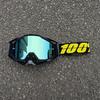Occhiali da sole da moto classici per fuoristrada all'aperto 100% per la guida, occhiali protettivi per casco resistenti al vento e alla sabbia, equipaggiamento fresco per mountain bike