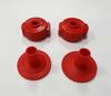 Quick-Release Cymbal Cap for Easy Installation of Drum Sleeve and Support (Plastic)