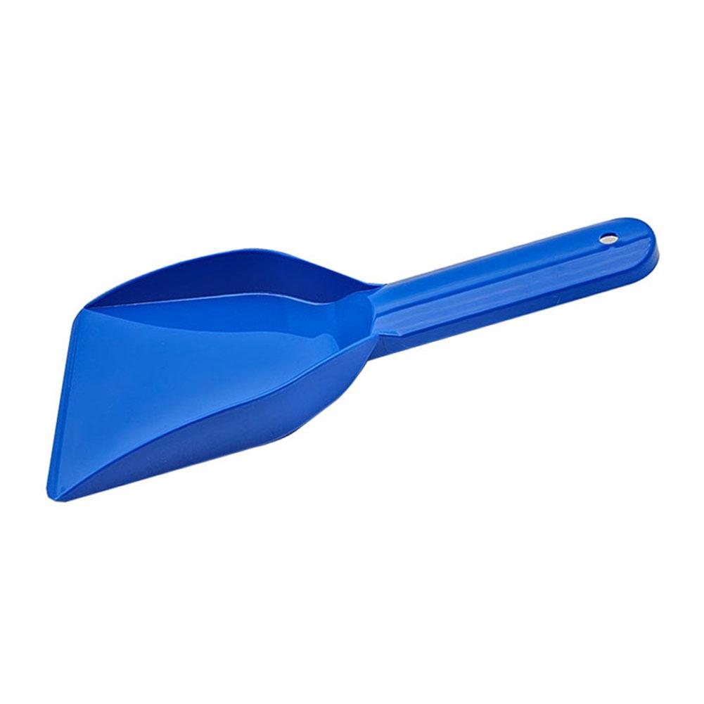 Anti-skid Grip Deicing Shovel Frost Remover Ice Scraper Ergonomic Handle синий