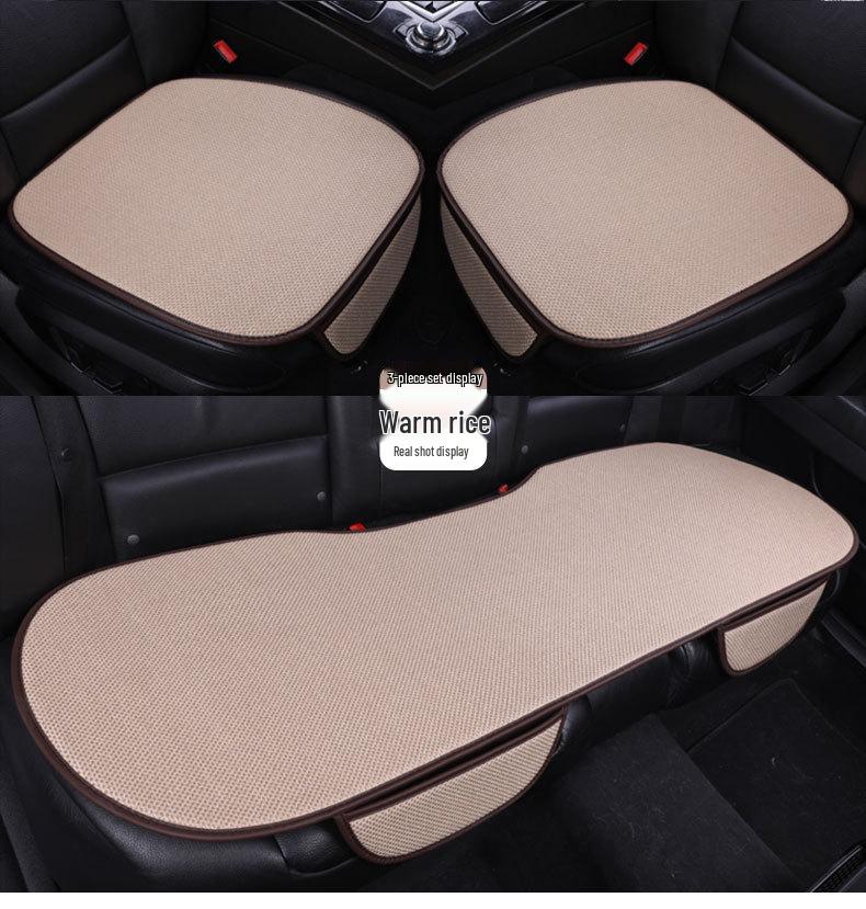 Ventiliertes 5-Sitzer Auto-Kissen-Set aus Eisseide