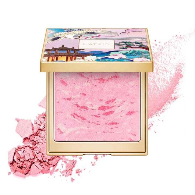 CATKIN - Хайлайтер и румяна 2-в-1 (1-2) C01 Drunk in Blossom - 10g