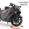 Scale 1:9 SUZUKI HAYABUSA Motorcycle Model Toy Alloy Body Linkage Steering Shock Absorption Motor Models Collection Gifts Boy