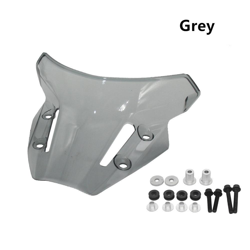 Motorcycle Acrylic Windshield Black Solid Stable For Yamaha MT09& FZ09 2021 2022