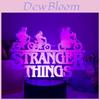 Veilleuse LED 3D Stranger Things avec télécommande 16 couleurs pour décoration de chambre d'enfant
